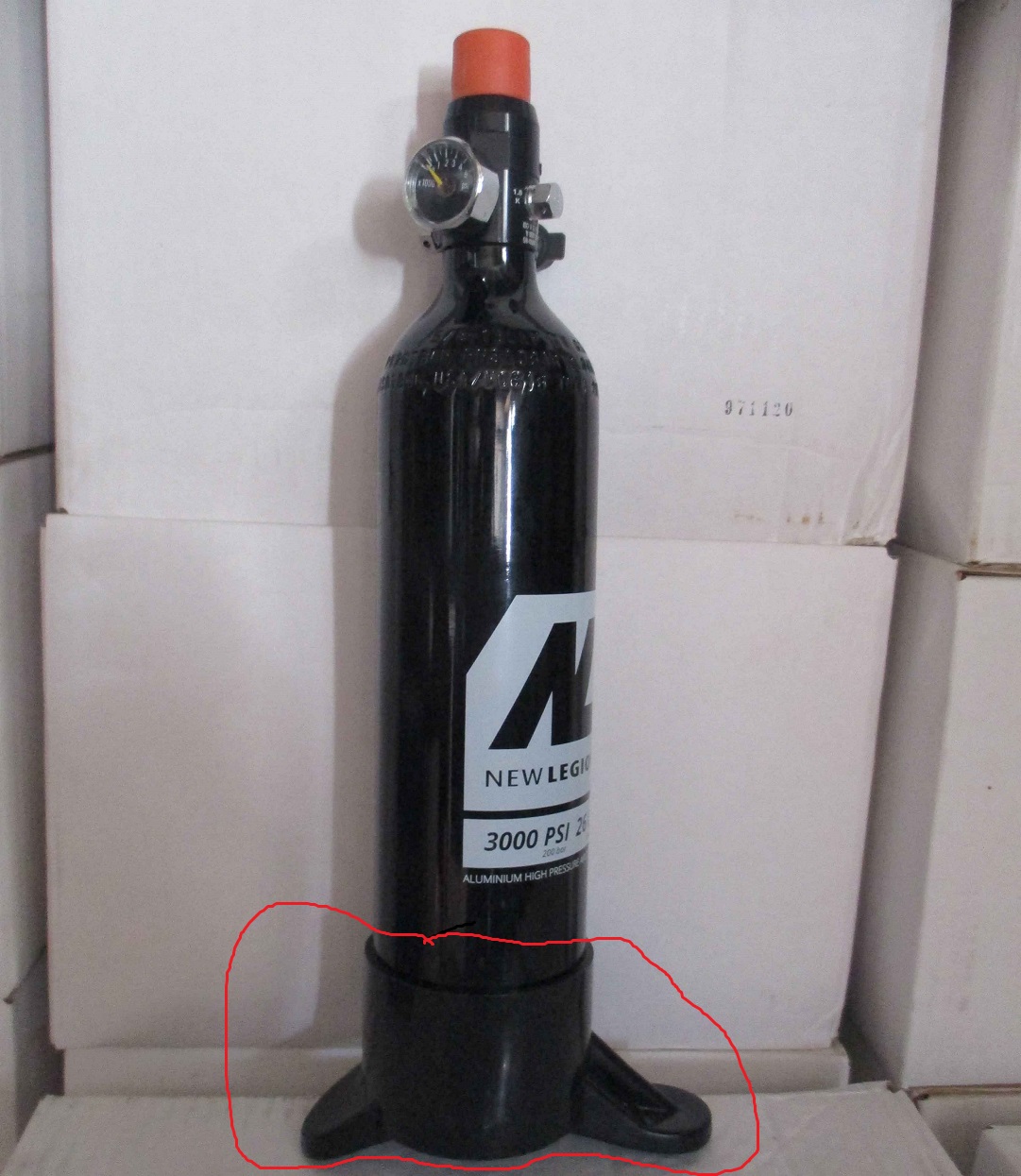 New Legion 0,42 Liter HP System + Butt Plate